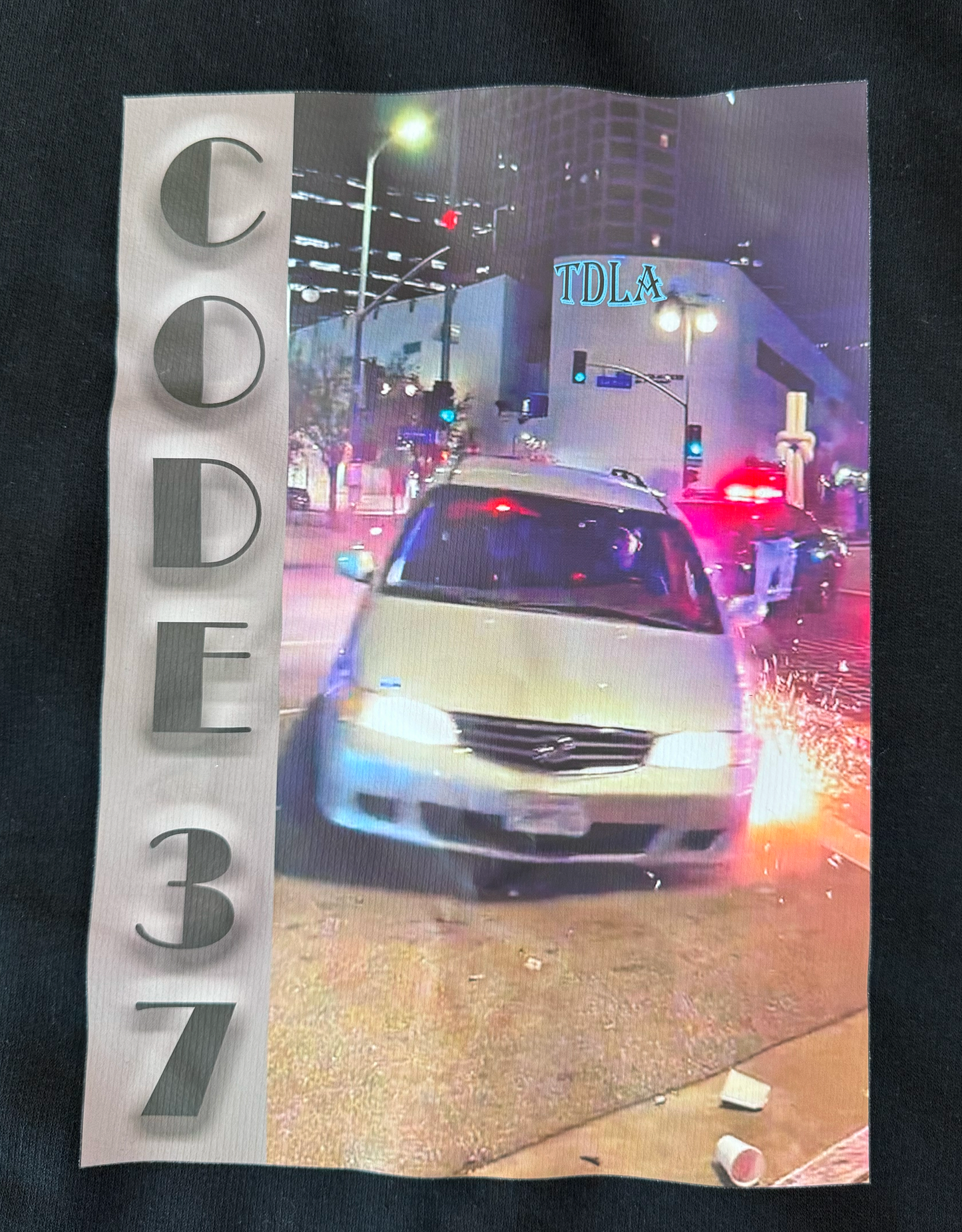 TDLA Code 37 Zip-Up Hoodie